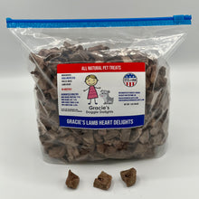 Load image into Gallery viewer, Gracie&#39;s Lamb Heart Delights Freeze Dried Dog Treats