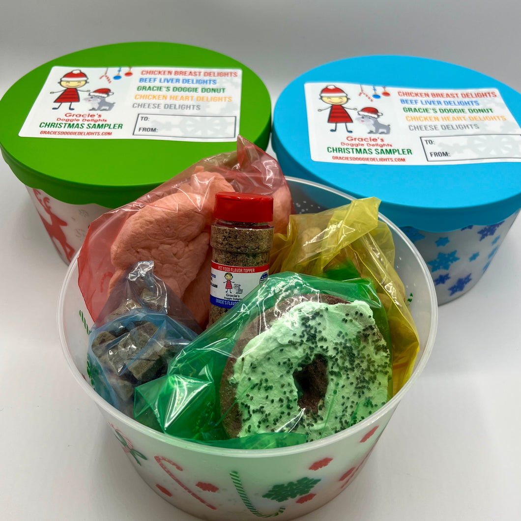 Gracie's Doggie Delights Christmas Sampler Pack