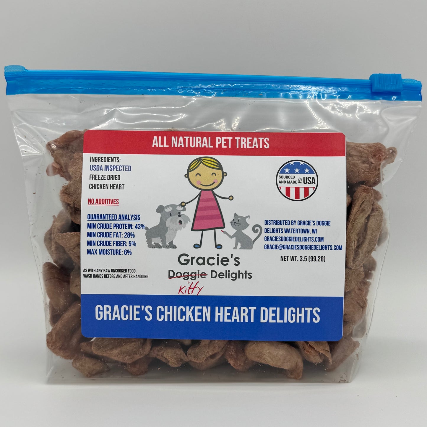 Gracie's Kitty Delights - Chicken Heart