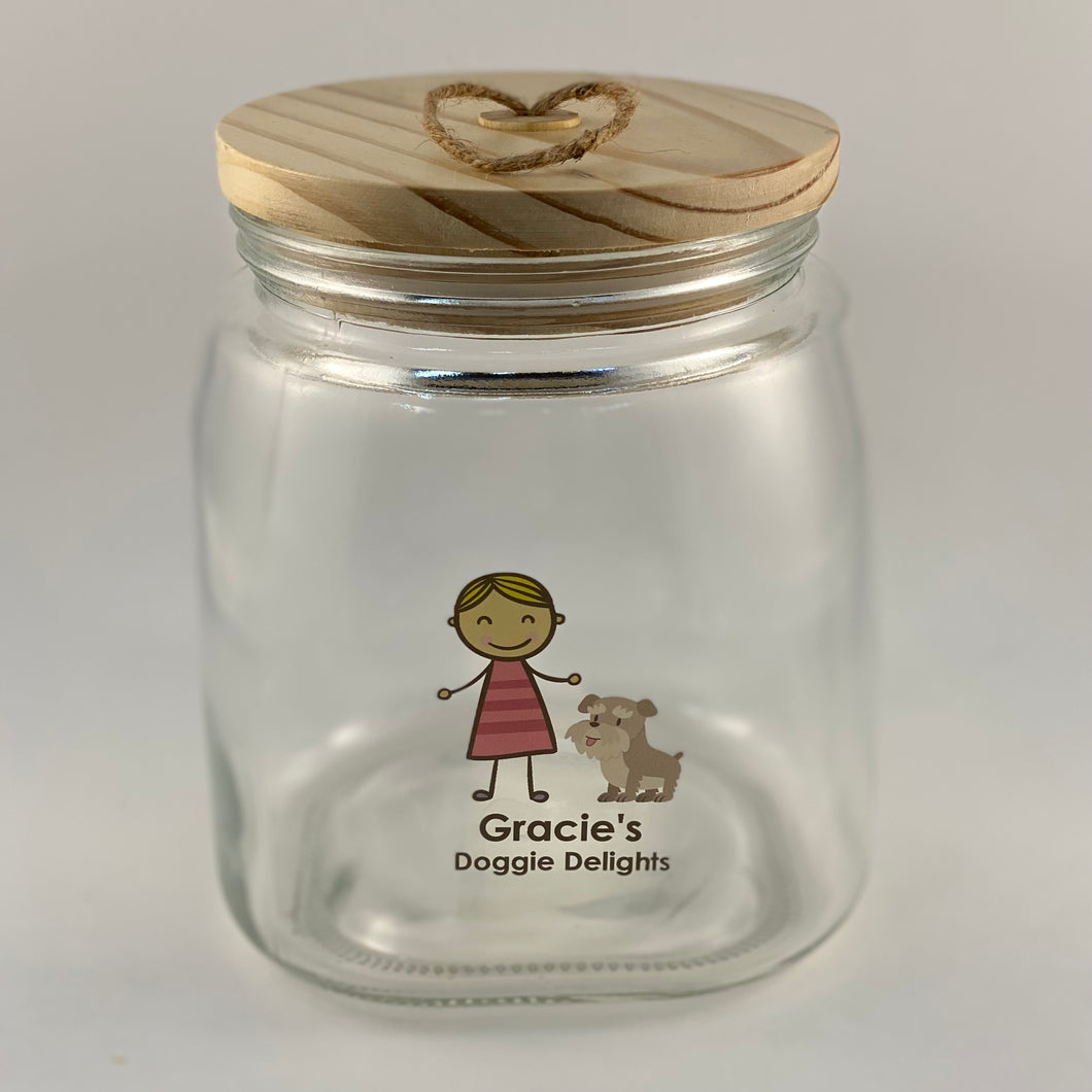 The Gracie Treat Jar