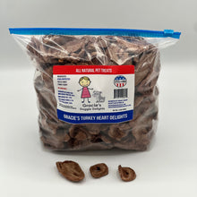 Load image into Gallery viewer, Gracie&#39;s Turkey Heart Delights Freeze Dried Dog Treats