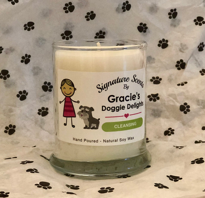 Gracie's Doggie Delights Cleansing Candle